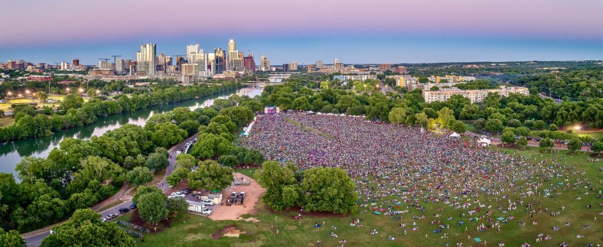 Austin City Limits view from above