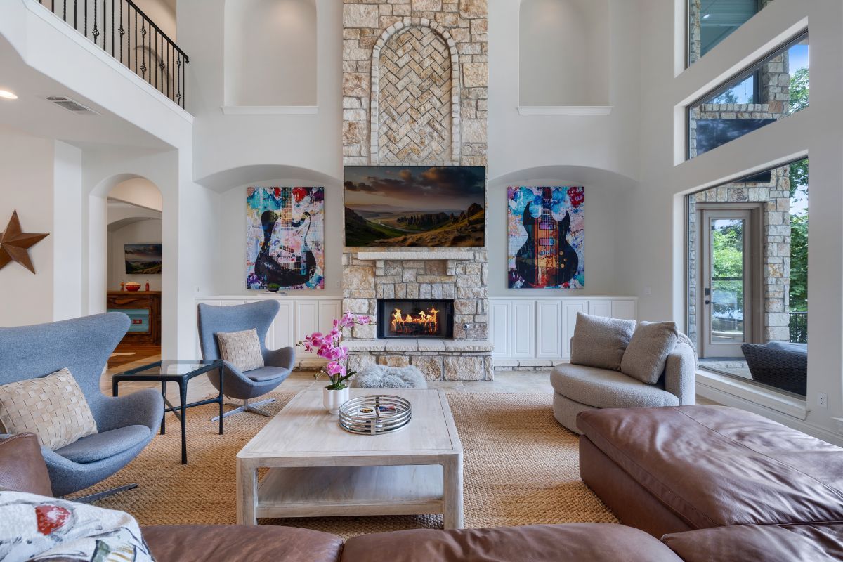 interior of Austin TX vacation rental